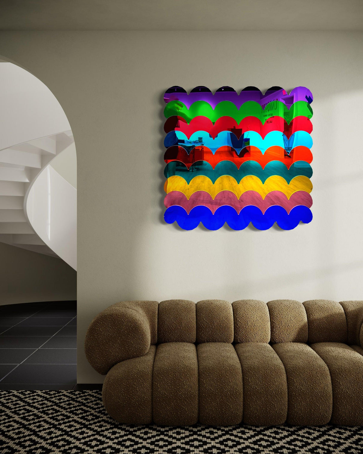 Rainbow Squiggle - uniqstiq