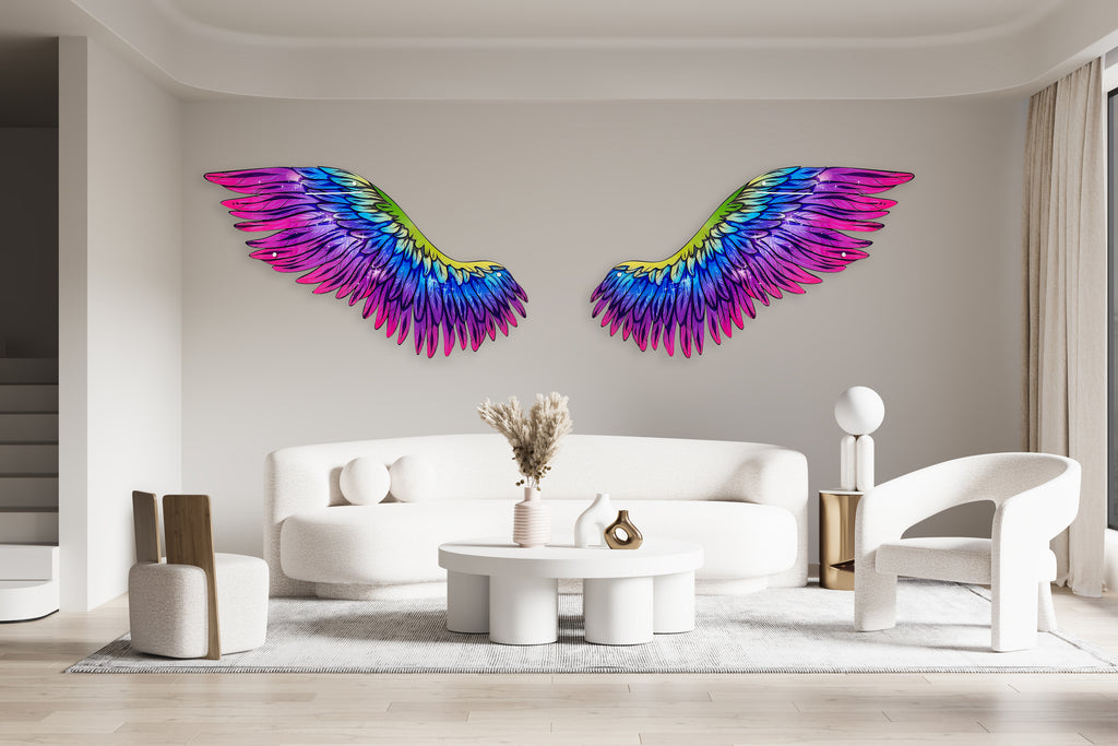 multicolor-angel-wings-acrylic-art-printed-wall-art-wall-decor-wall-sculpture-abstract-wall-decor-gift