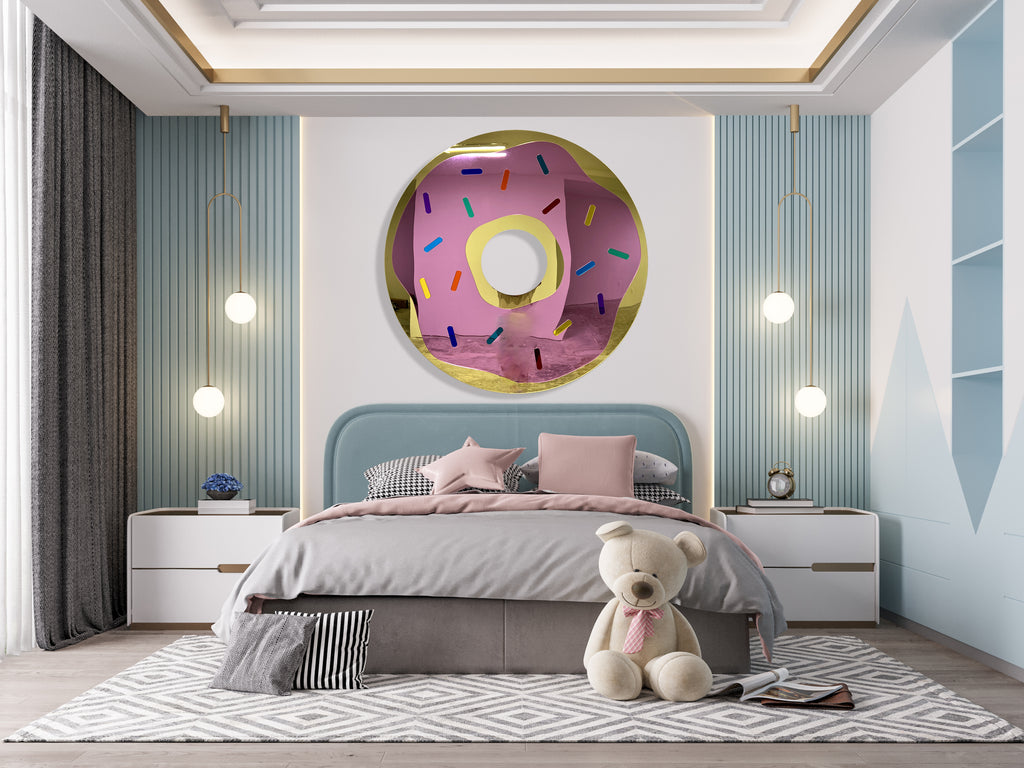 donuts-art-oversized-mirrored-acrylic-donuts-made-in-usa-wall-sculpture-mirror-wall-decor-abstract-wall-decor-donuts-wall-decor