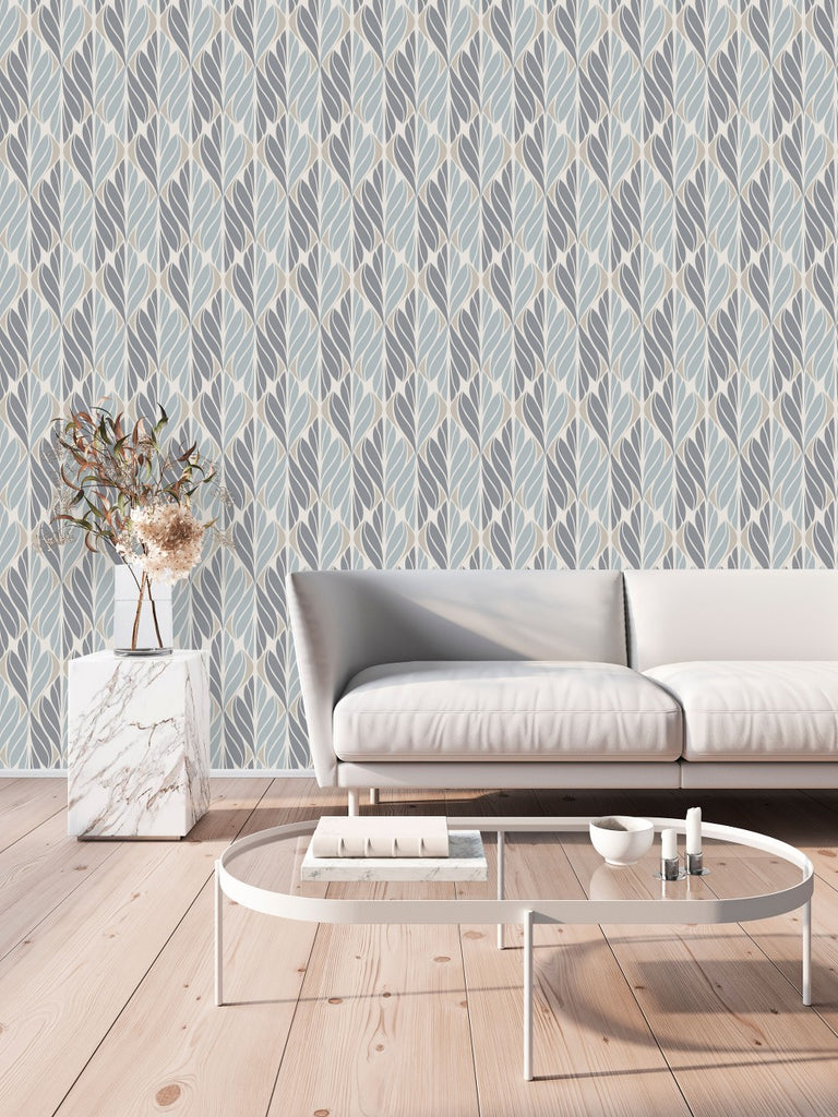Grey Pattern Wallpaper uniQstiQ Geometric