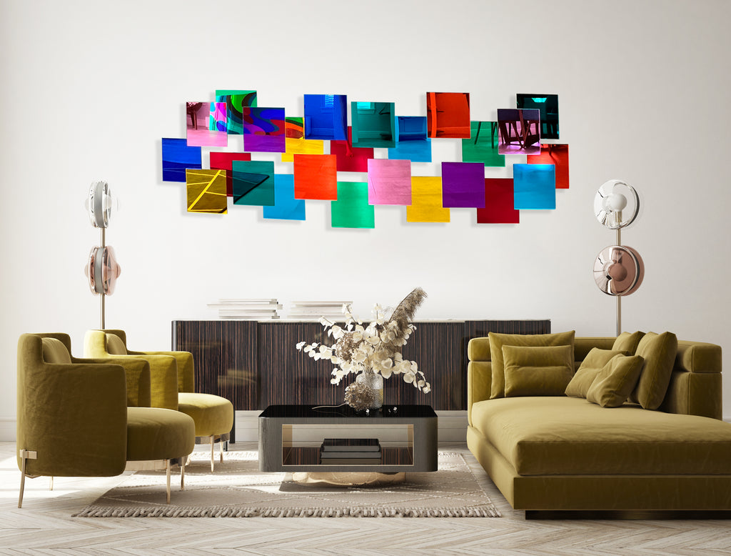 oversized-multicolor-cubes-mirrored-acrylic-art-wall-art-made-in-usa-mirror-wall-decor-wall-sculpture-abstract-wall-decor-cubes