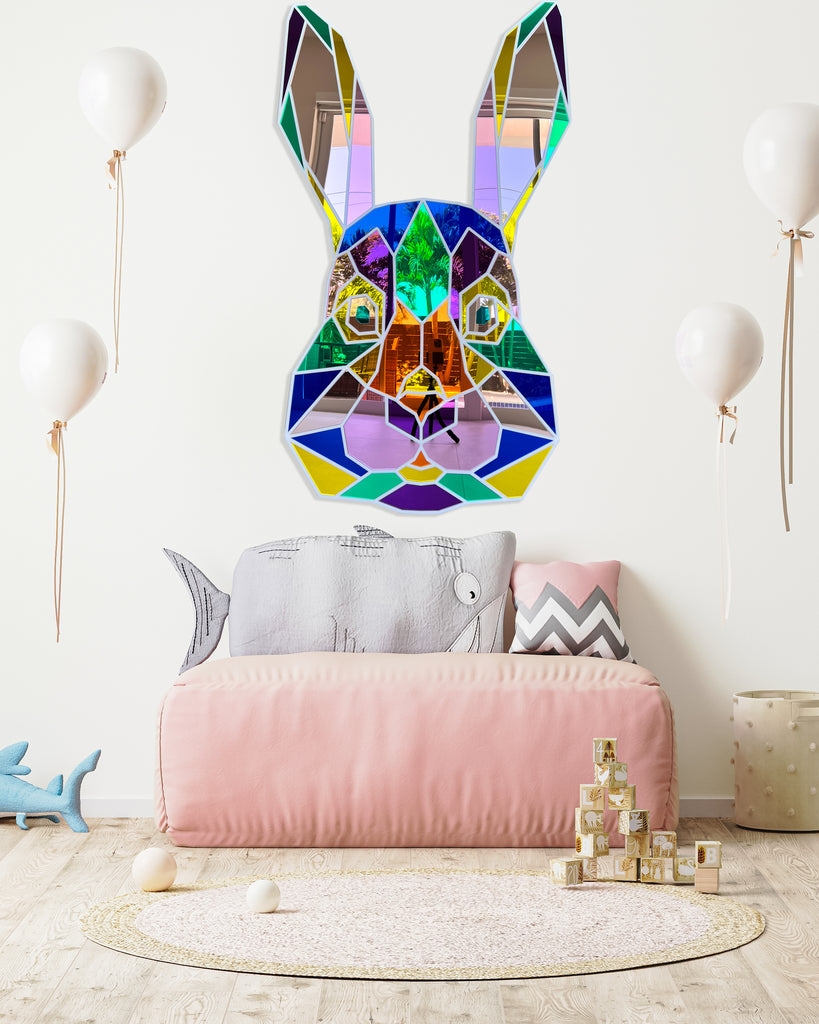 mirrored-acrylic-rabbit-wall-art-made-in-usa-luxury-gift-wall-decor-modern-art-abstract-wall-decor-rabbit