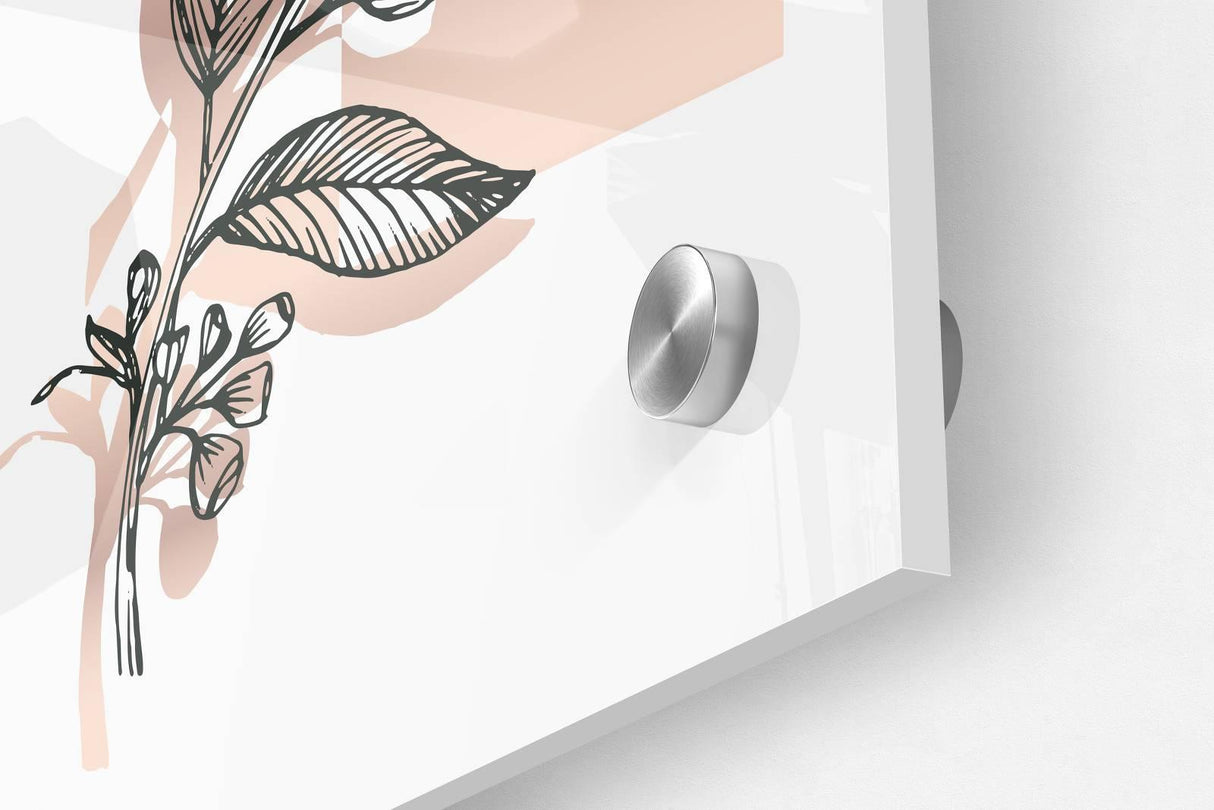 Foliage Pattern Set of 3 Prints Modern Wall Art Modern Artwork Image 3