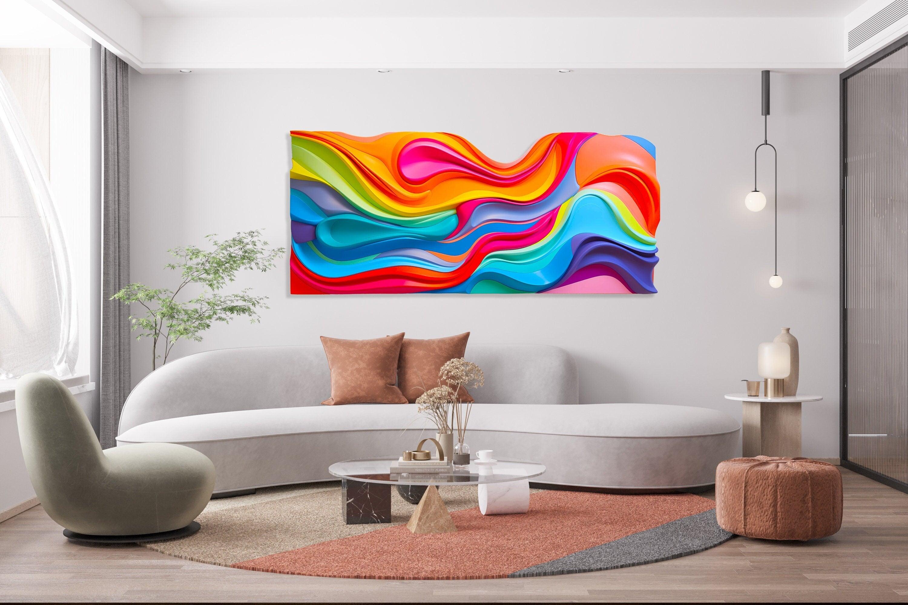 Abstract Wall Art 20 Wall Art Prints Large Modern Colorful Wall Art A uniqstiq
