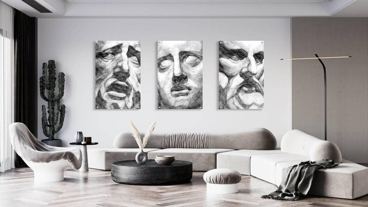 Art Picture Print Set of 3 Prints Modern Wall Art Modern Artwork Image 1