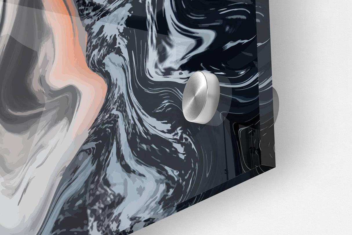 Black Abstract Pattern Set of 3 Prints Modern Wall Art Modern Artwork Image 3