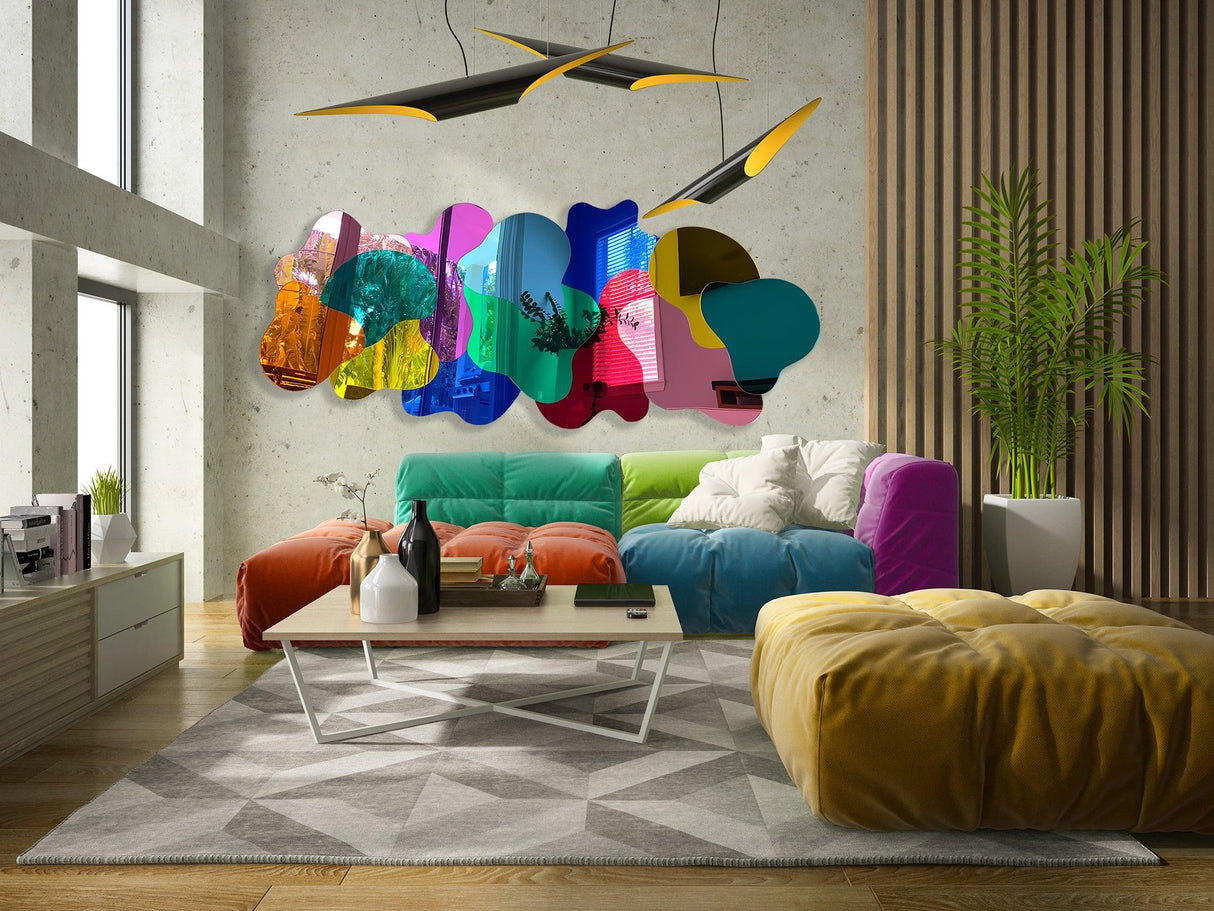 oversized-multicolor-wall-art-mirrored-acrylic-art-wall-art-made-in-usa-mirror-wall-decor-wall-sculpture-abstract-wall-decor