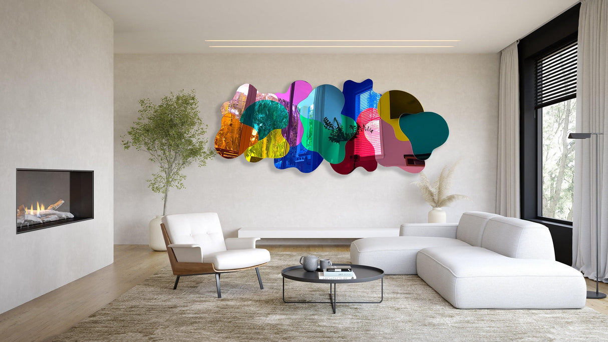 oversized-multicolor-wall-art-mirrored-acrylic-art-wall-art-made-in-usa-mirror-wall-decor-wall-sculpture-abstract-wall-decor