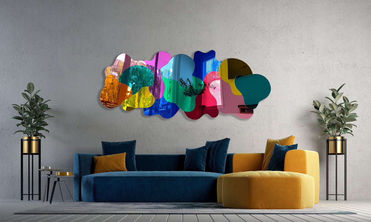 oversized-multicolor-wall-art-mirrored-acrylic-art-wall-art-made-in-usa-mirror-wall-decor-wall-sculpture-abstract-wall-decor