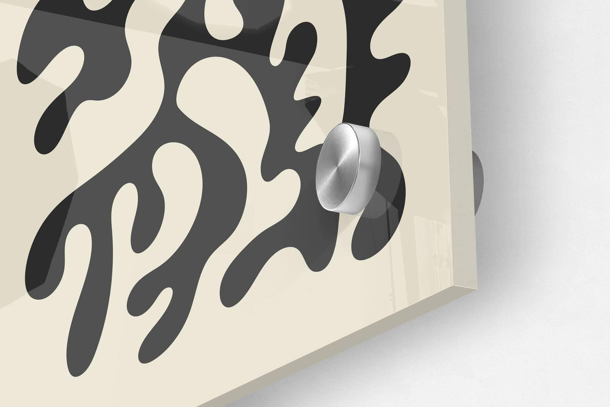 Blot Pattern Set of 3 Prints Modern Wall Art Modern Artwork Image 3