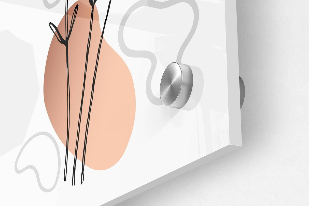 Botanical Design Set of 3 Prints Modern Wall Art Modern Artwork Image 3