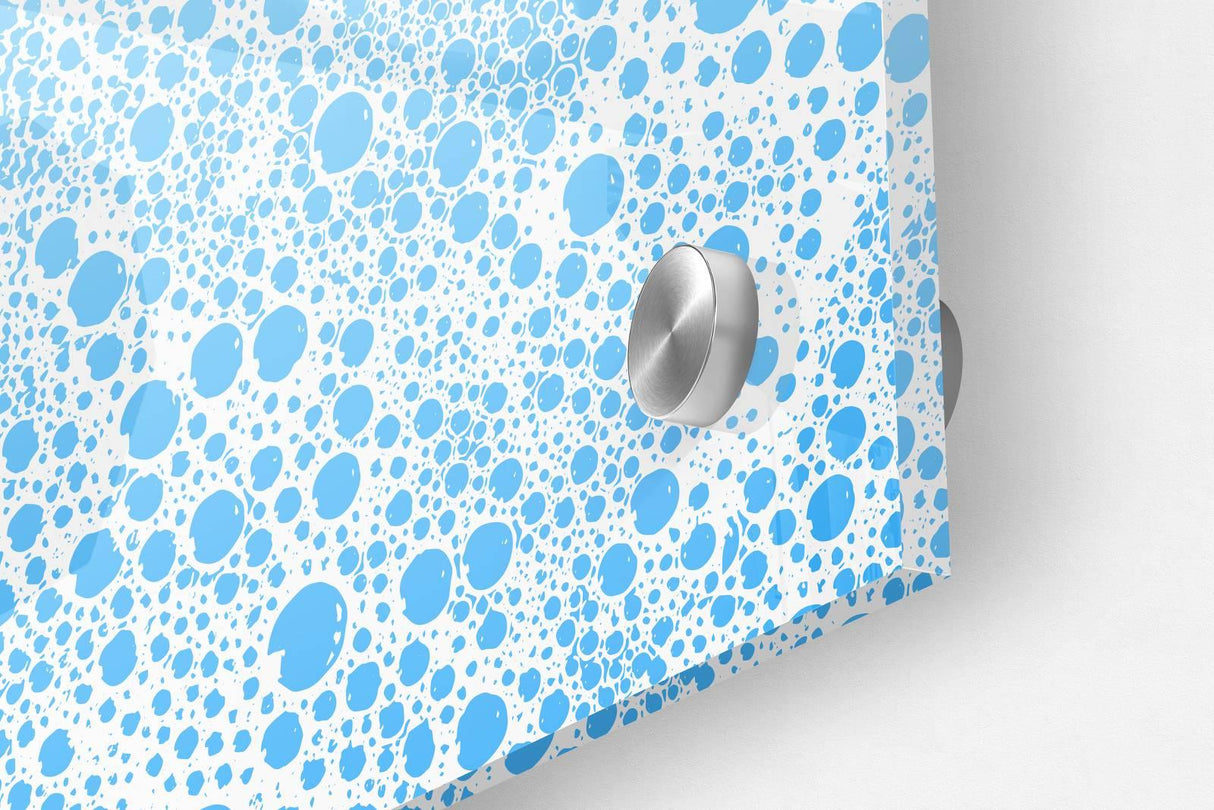 Bubbles Pattern Set of 3 Prints Modern Wall Art Modern Artwork Image 3