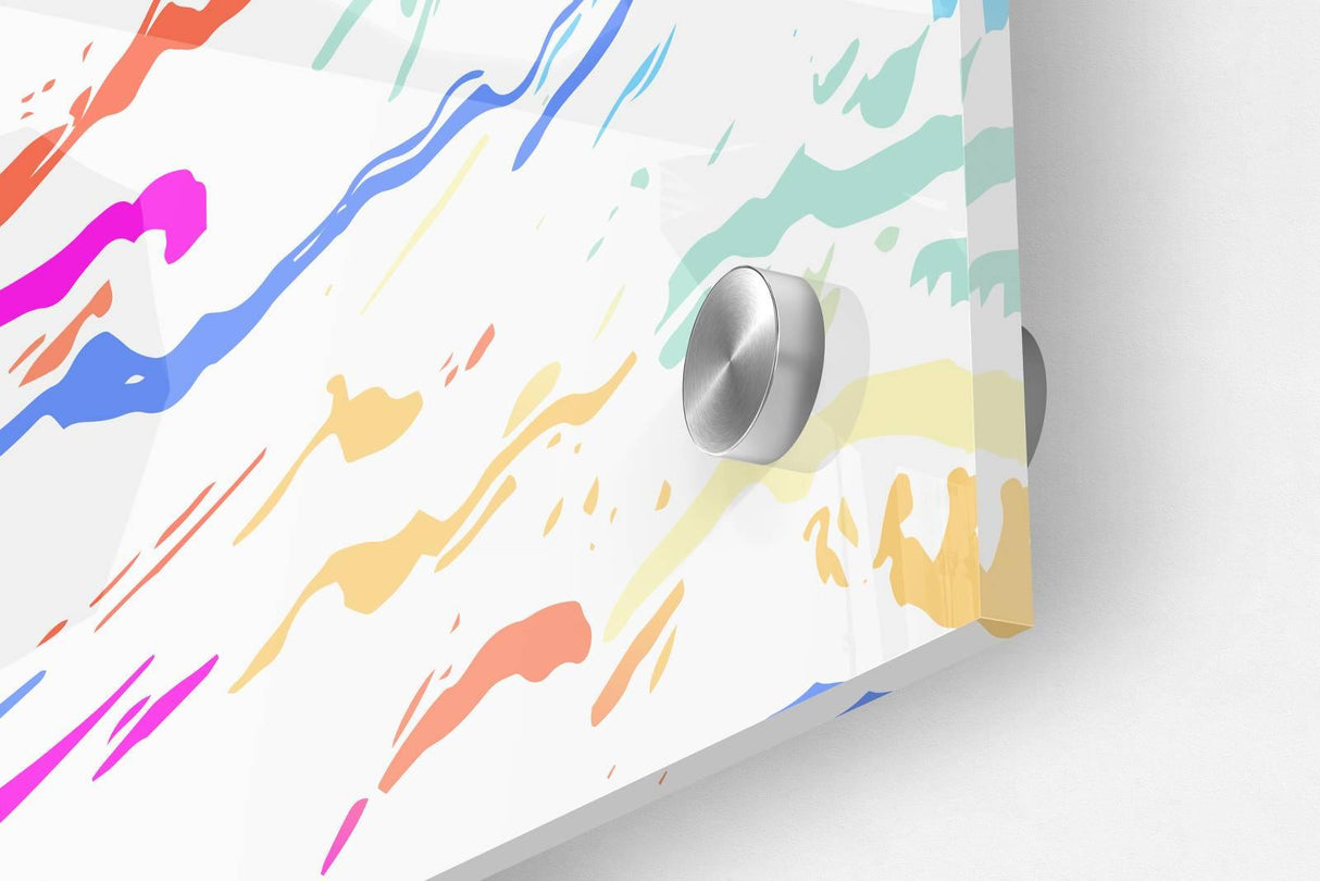 Color Splashes Set of 3 Prints Modern Wall Art Modern Artwork Image 3