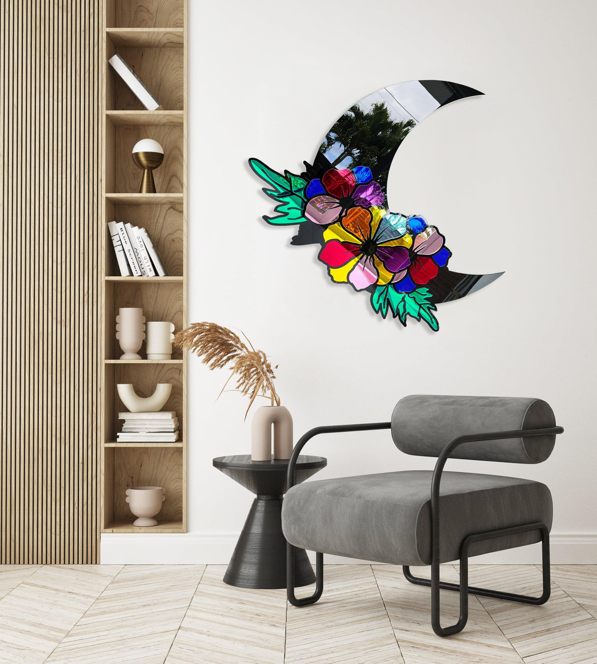 extra-large-art-mirrored-acrylic-moon-large-wall-art-made-in-usa-luxury-gift-wall-decor-modern-art-abstract-wall-decor-moon-decor