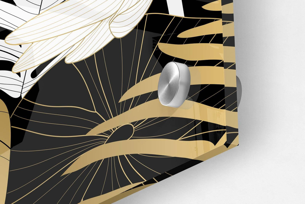 Floral Pattern Set of 3 Prints Modern Wall Art Modern Artwork Image 3