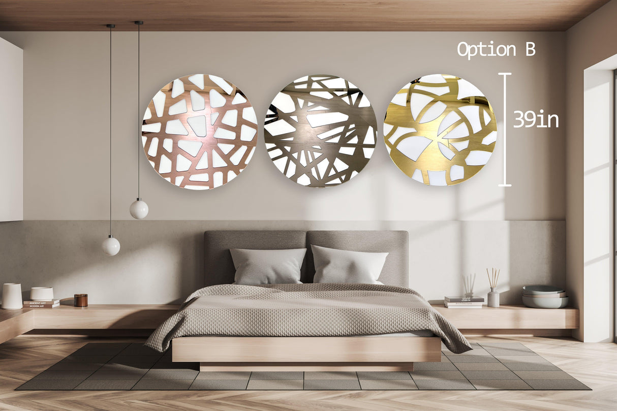 geometric-circles-set-of-3-mirrored-acrylic-diamond-wall-art-made-in-usa-wall-decor-modern-art-abstract-wall-decor-round-wall-decor