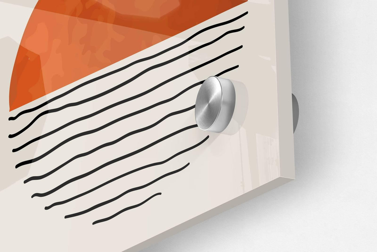 Geometrical Pattern Set of 3 Prints Modern Wall Art Modern Artwork Image 3