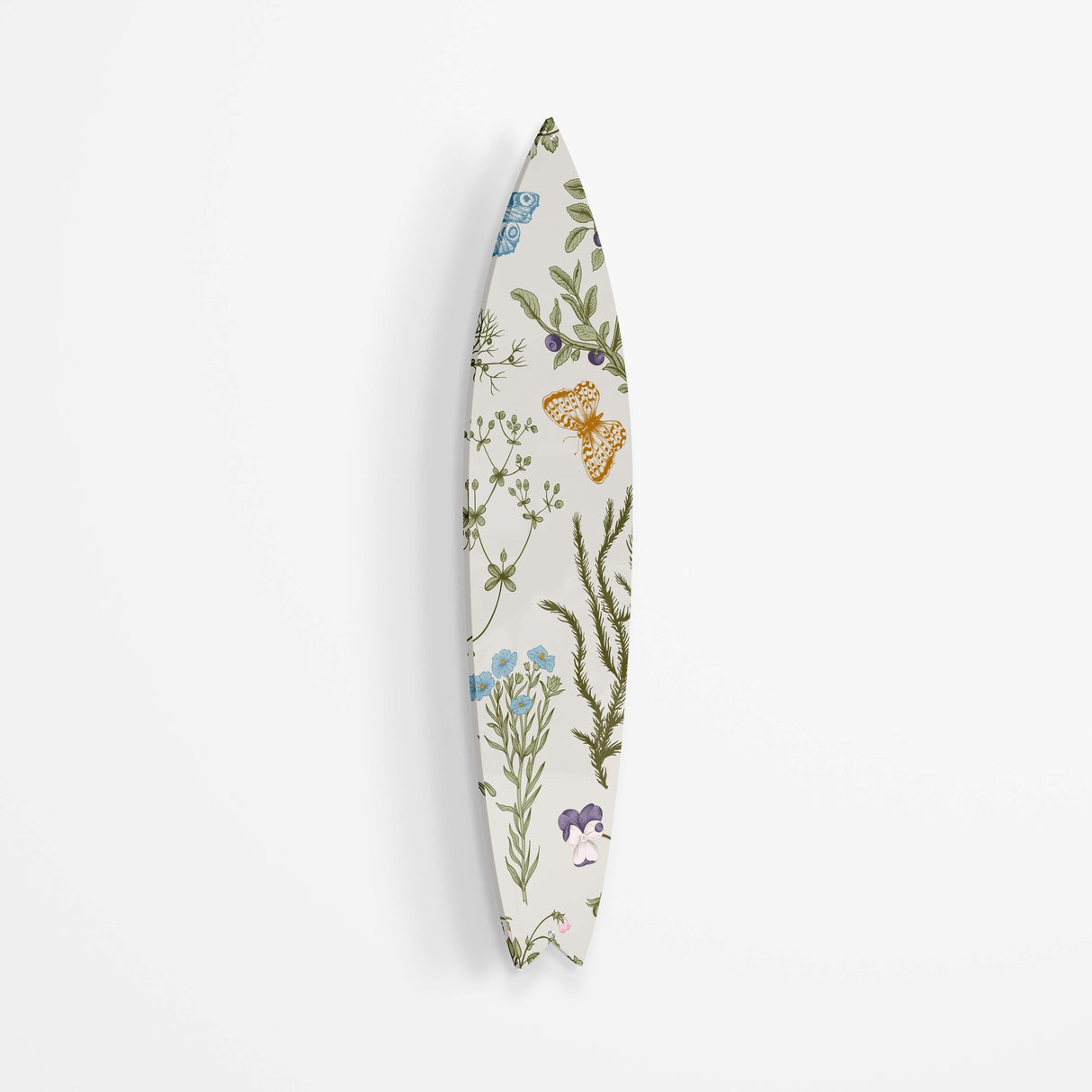 Herbs and Wild Flowers Acrylic Surfboard Wall Art - uniqstiq