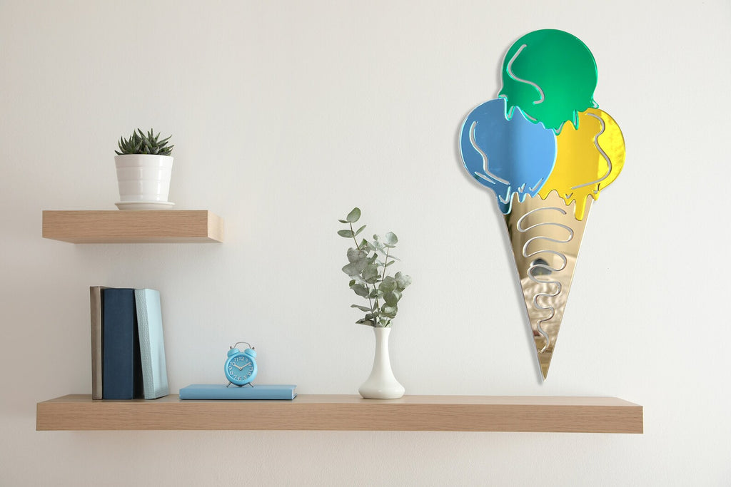 mirrored-acrylic-ice-cream-pop-art-made-in-usa-luxury-gift-mirror-wall-decor-modern-art-abstract-wall-decor-ice-cream