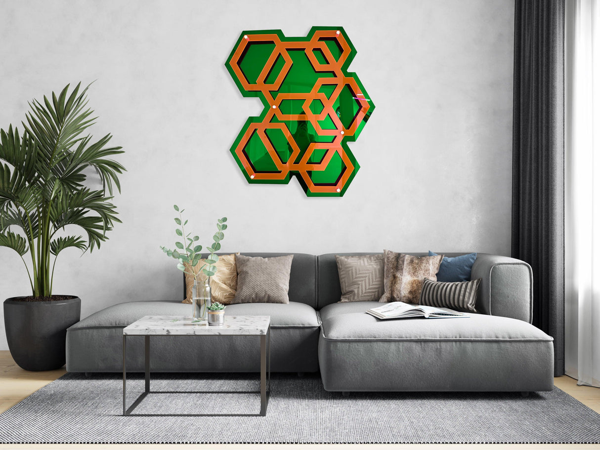 large-acrylic-hexagon-wall-art-custom-colors-made-in-usa-luxury-gift-wall-decor-modern-art-abstract-wall-decor-hexagon-wall-art