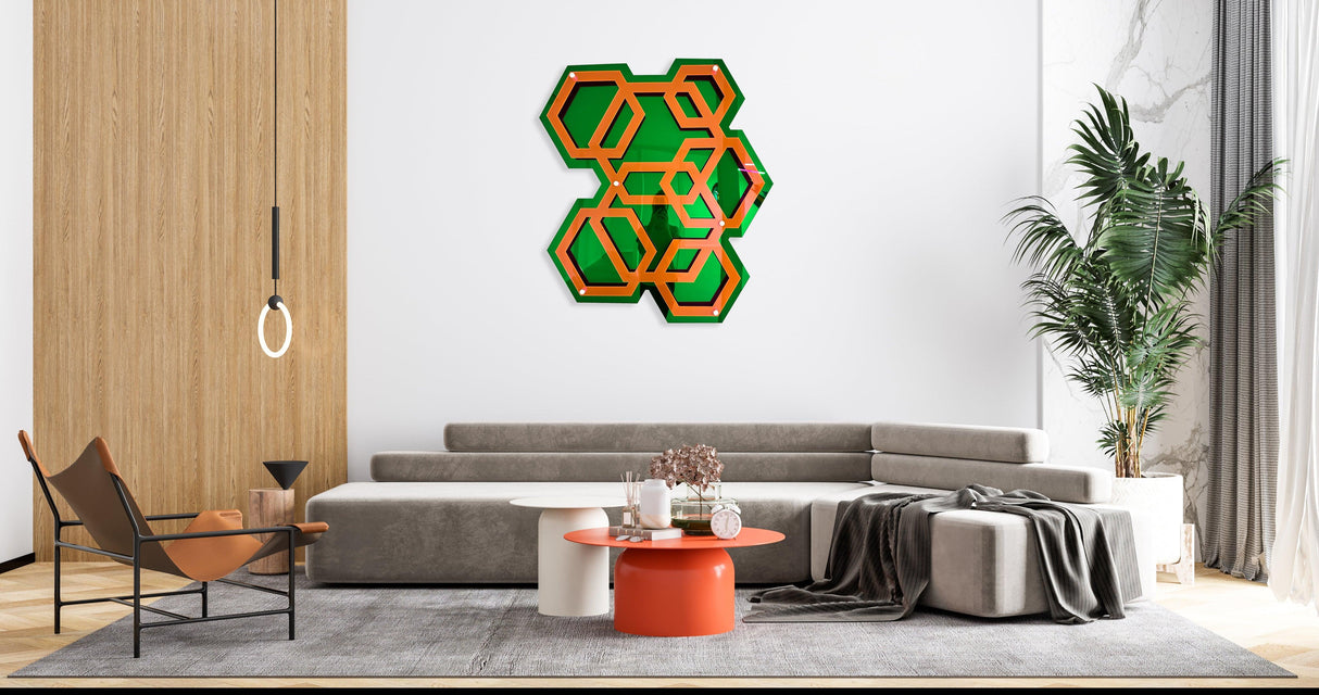 large-acrylic-hexagon-wall-art-custom-colors-made-in-usa-luxury-gift-wall-decor-modern-art-abstract-wall-decor-hexagon-wall-art