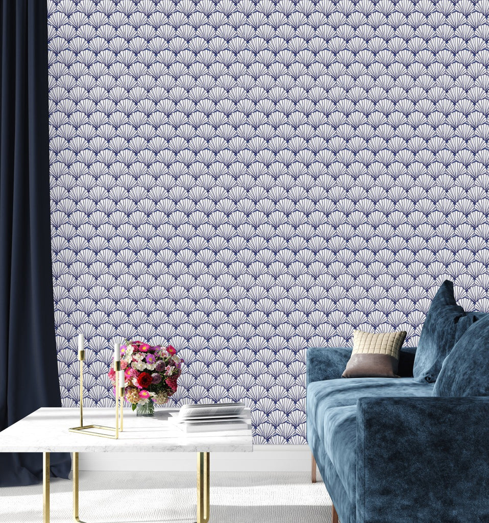 Shell Pattern Wallpaper uniQstiQ Geometric