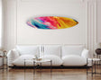 Paint Mixing Acrylic Surfboard Wall Art