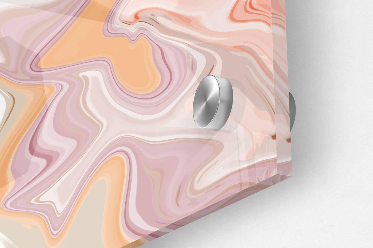 Pastel Colors Ornament Set of 3 Prints Modern Wall Art Modern Artwork Image 3