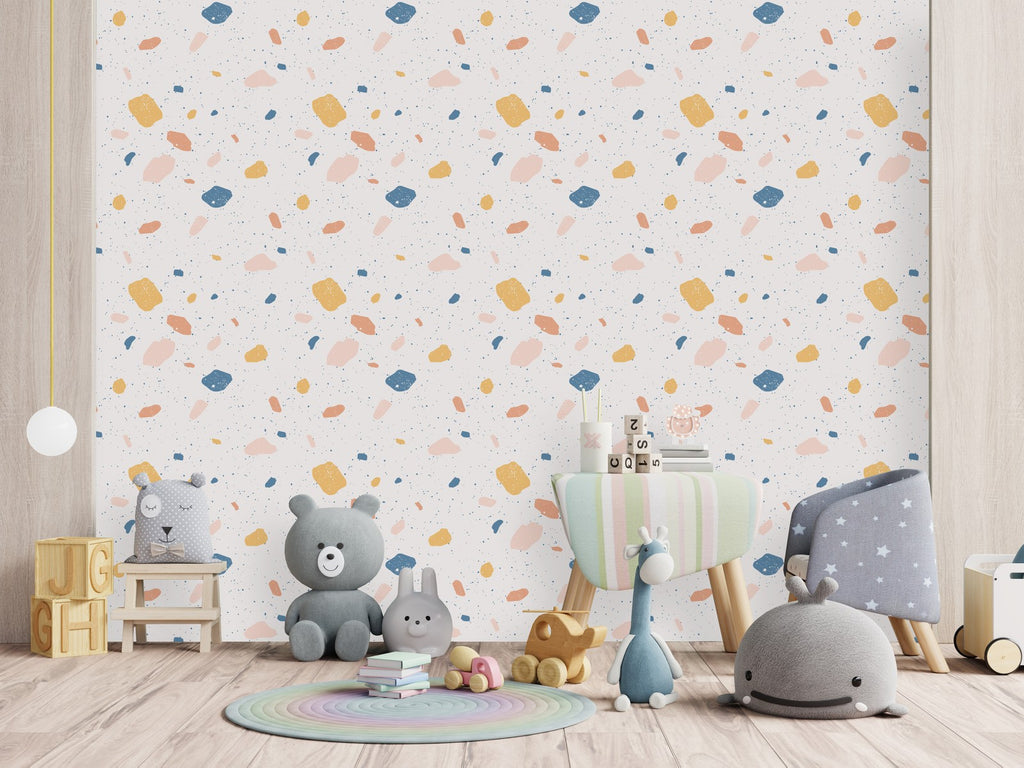 Multicolored Dots Wallpaper uniQstiQ Kids
