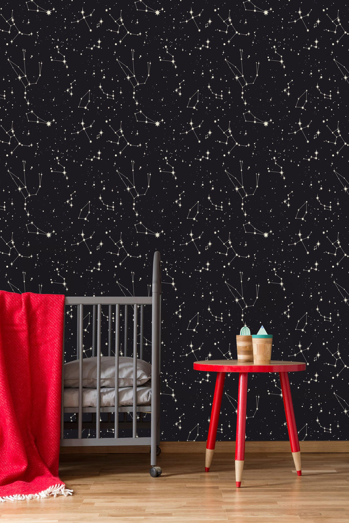uniQstiQ Kids Star Constellation Wallpaper Wallpaper