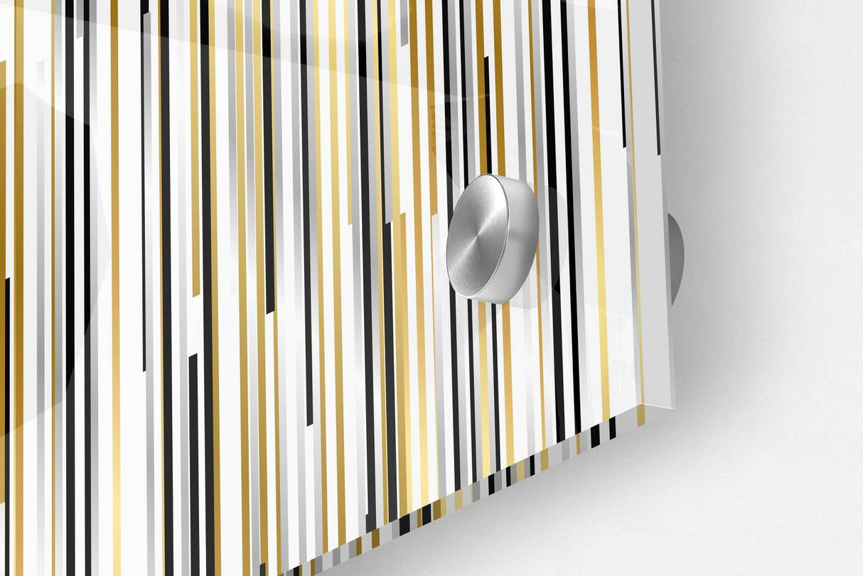 Stripes Pattern Set of 3 Prints Modern Wall Art Modern Artwork Image 3