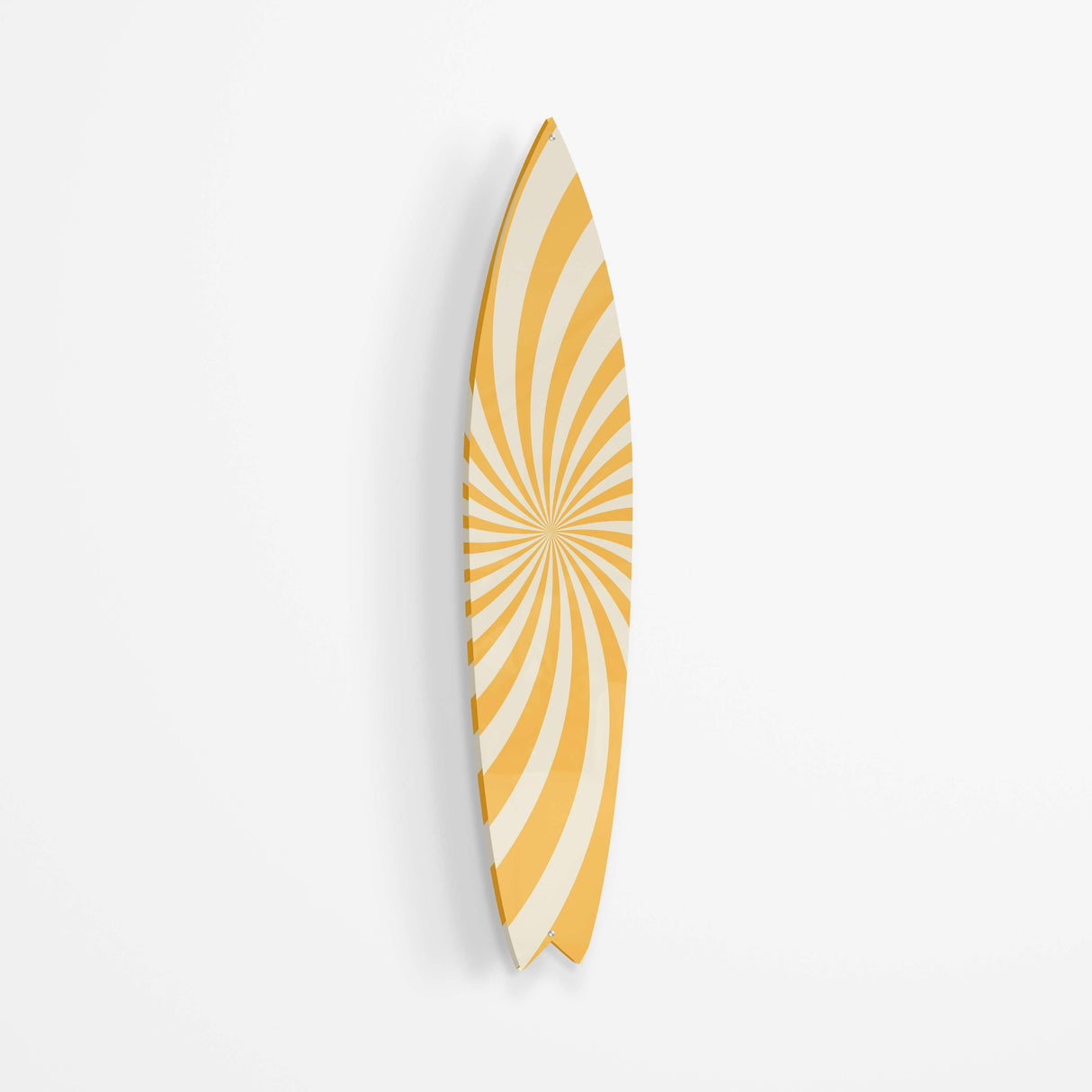 Swirl Minimalist Retro Acrylic Surfboard Wall Art - uniqstiq