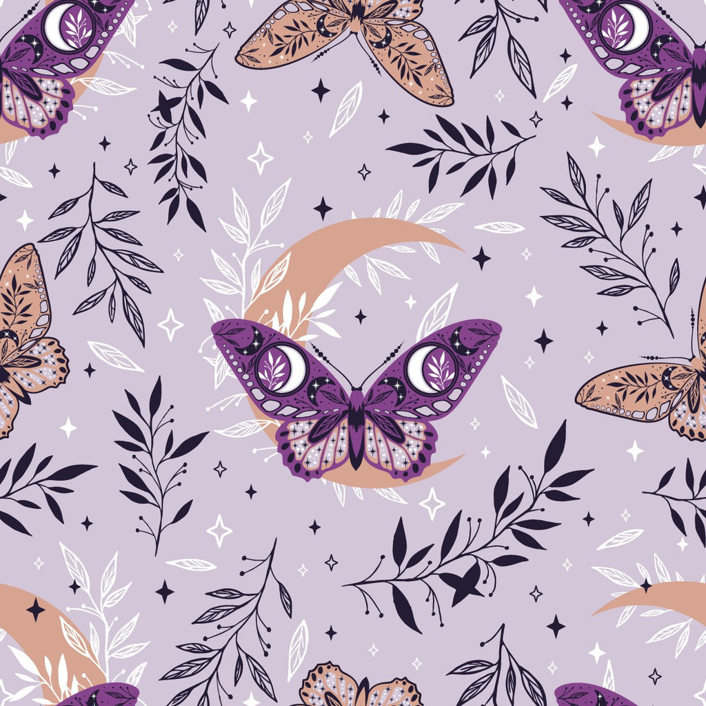 Purple Butterflies Wallpaper uniQstiQ Kids