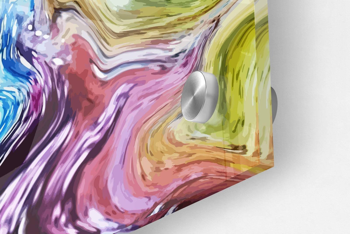 Twisted Shapes Set of 3 Prints Modern Wall Art Modern Artwork Image 3