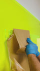 Parametric Wave Wall Art Fluorescent Transparent Acrylic