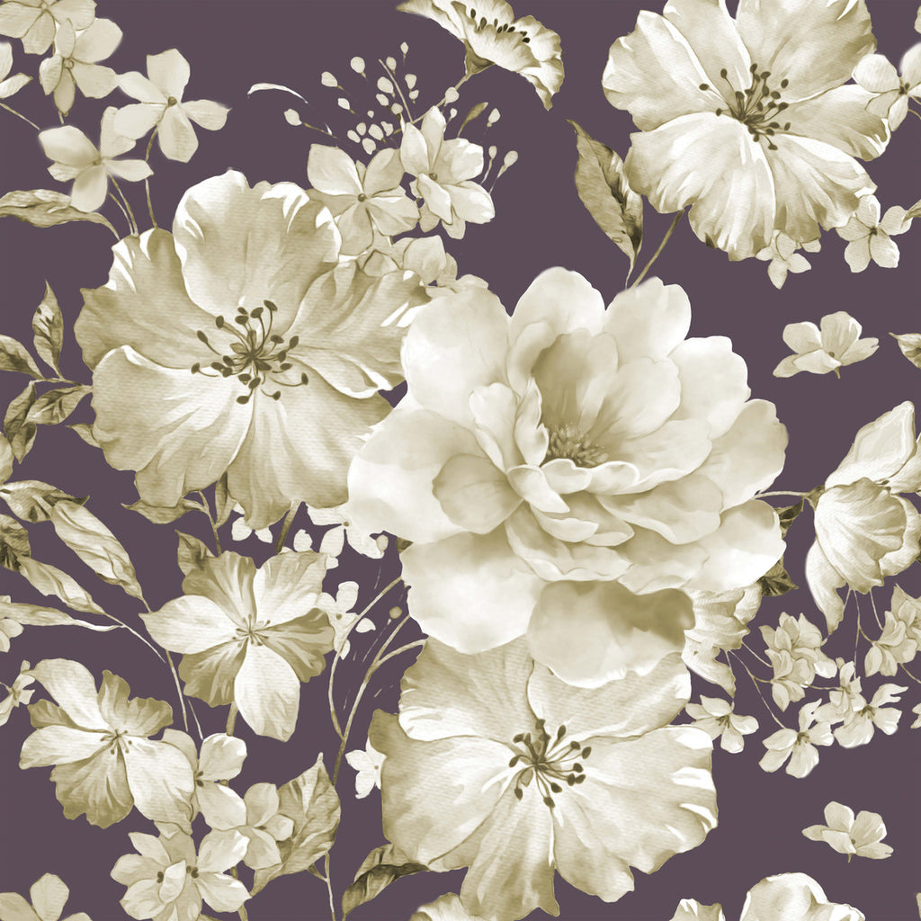 Vintage Floral Wallpaper uniQstiQ Murals