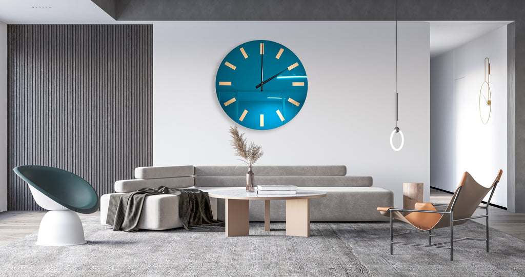 large-acrylic-wall-clock-custom-colors-mirrored-acrylic-art-wall-art-made-in-usa-wall-sculpture-mirror-wall-decor-modern-art-custom-clock