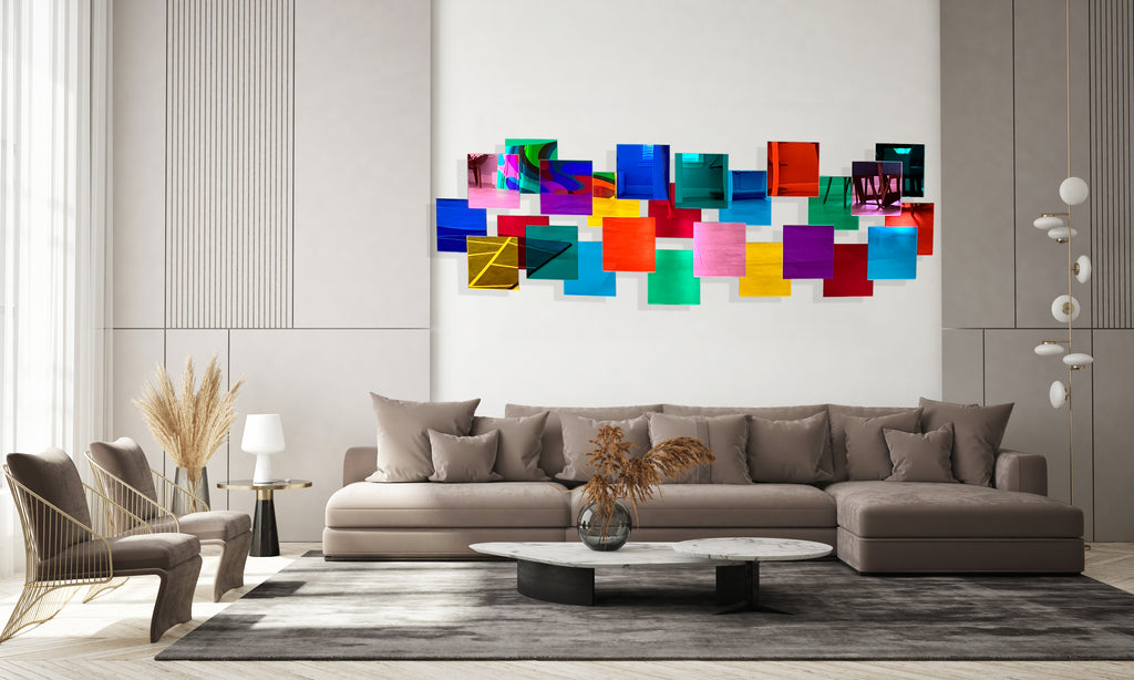 oversized-multicolor-cubes-mirrored-acrylic-art-wall-art-made-in-usa-mirror-wall-decor-wall-sculpture-abstract-wall-decor-cubes