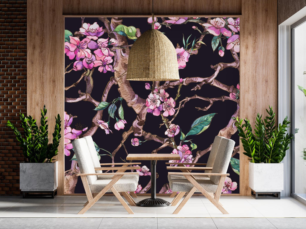 Floral Tree Wallpaper  uniQstiQ Murals