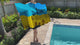 Flag of Ukraine Mirrored Acrylic Art Wall Art