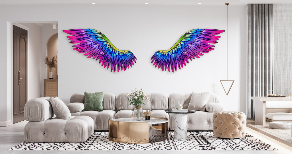 multicolor-angel-wings-acrylic-art-printed-wall-art-wall-decor-wall-sculpture-abstract-wall-decor-gift