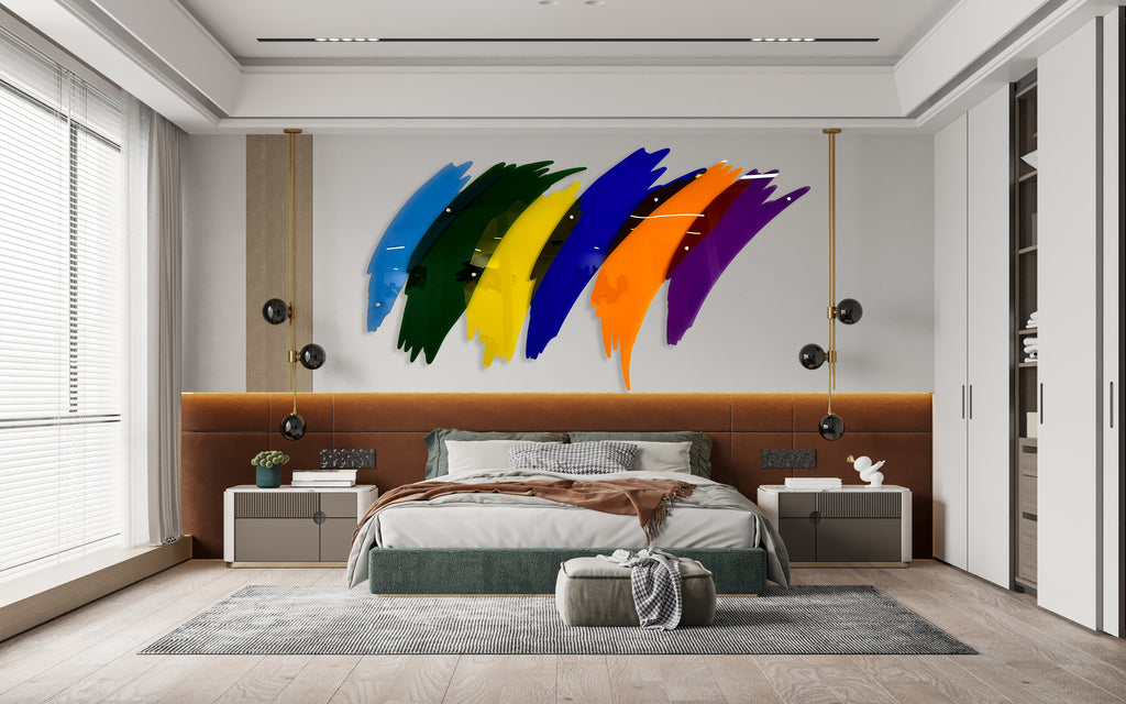 oversized-multicolor-brush-transparent-acrylic-art-wall-art-modern-art-wall-sculpture-abstract-wall-decor-3d-wall-art