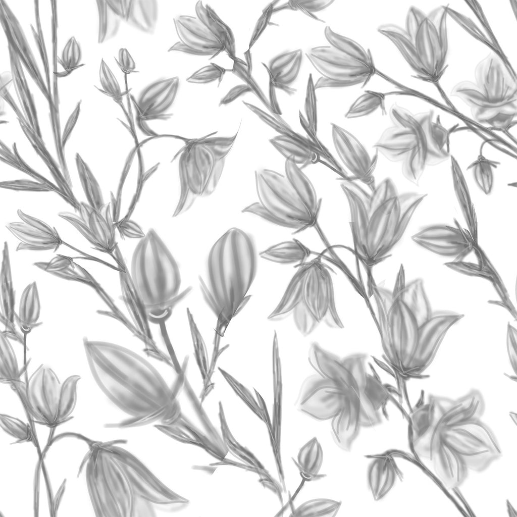 Grey Buds on Trees Wallpaper uniQstiQ Botanical
