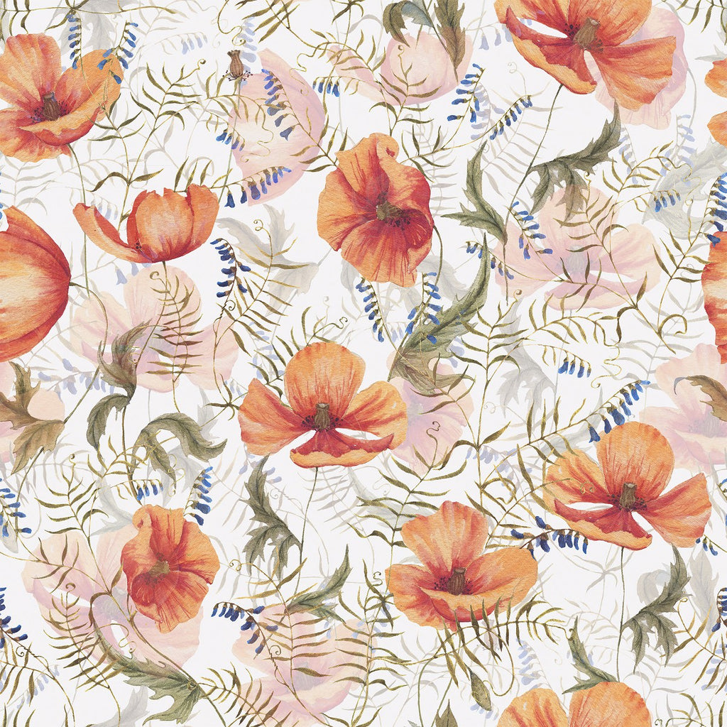 Poppies Wallpaper uniQstiQ Floral