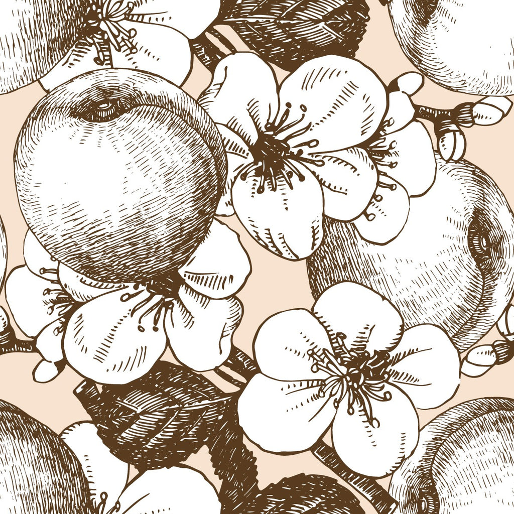 Fruit Tree Wallpaper uniQstiQ Botanical