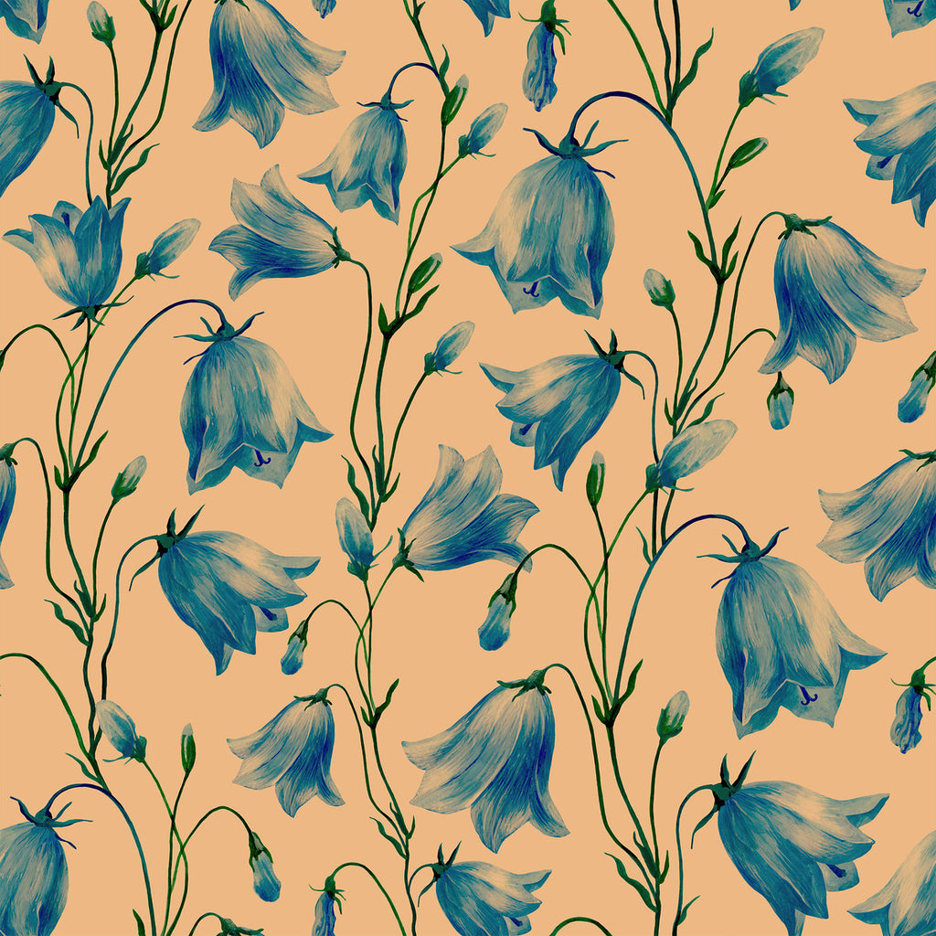 Bluebells Wallpaper  uniQstiQ Floral