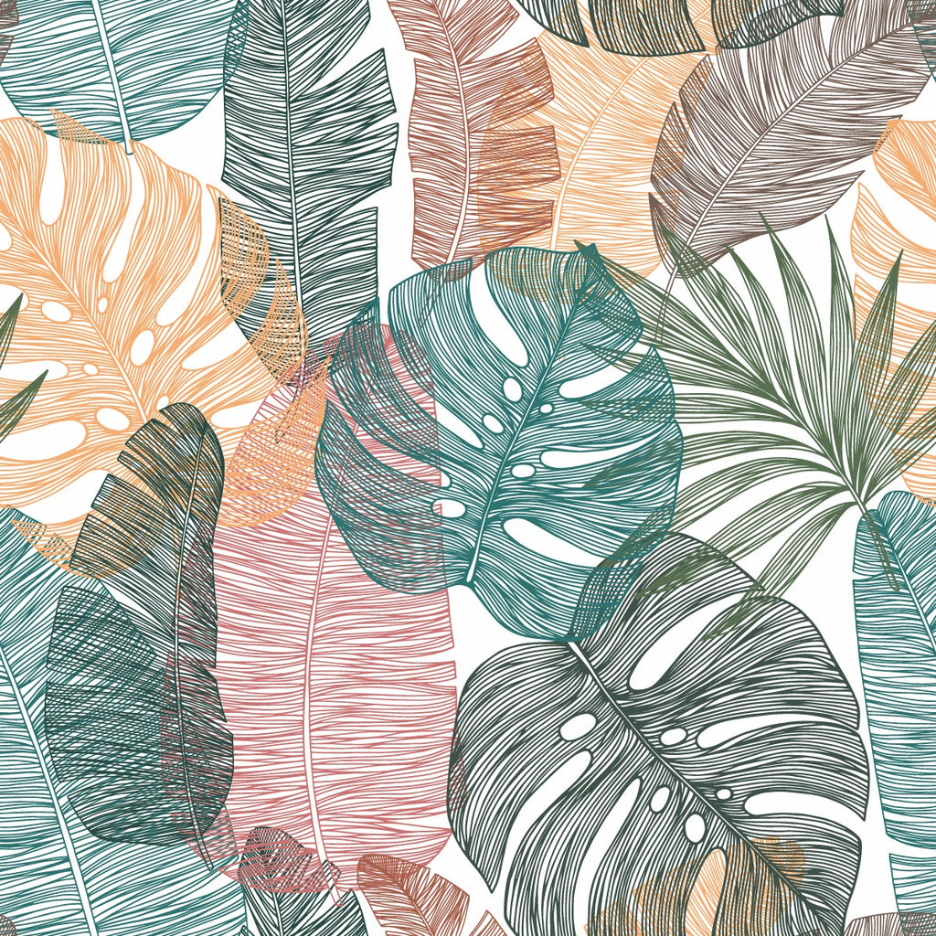 Exotic Leaves Wallpaper uniQstiQ Tropical