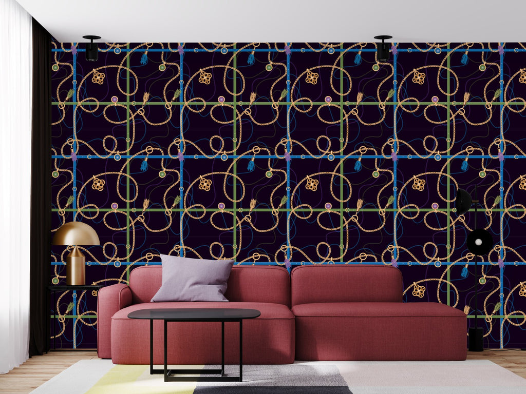 Dark Fashion Design Wallpaper  uniQstiQ Geometric