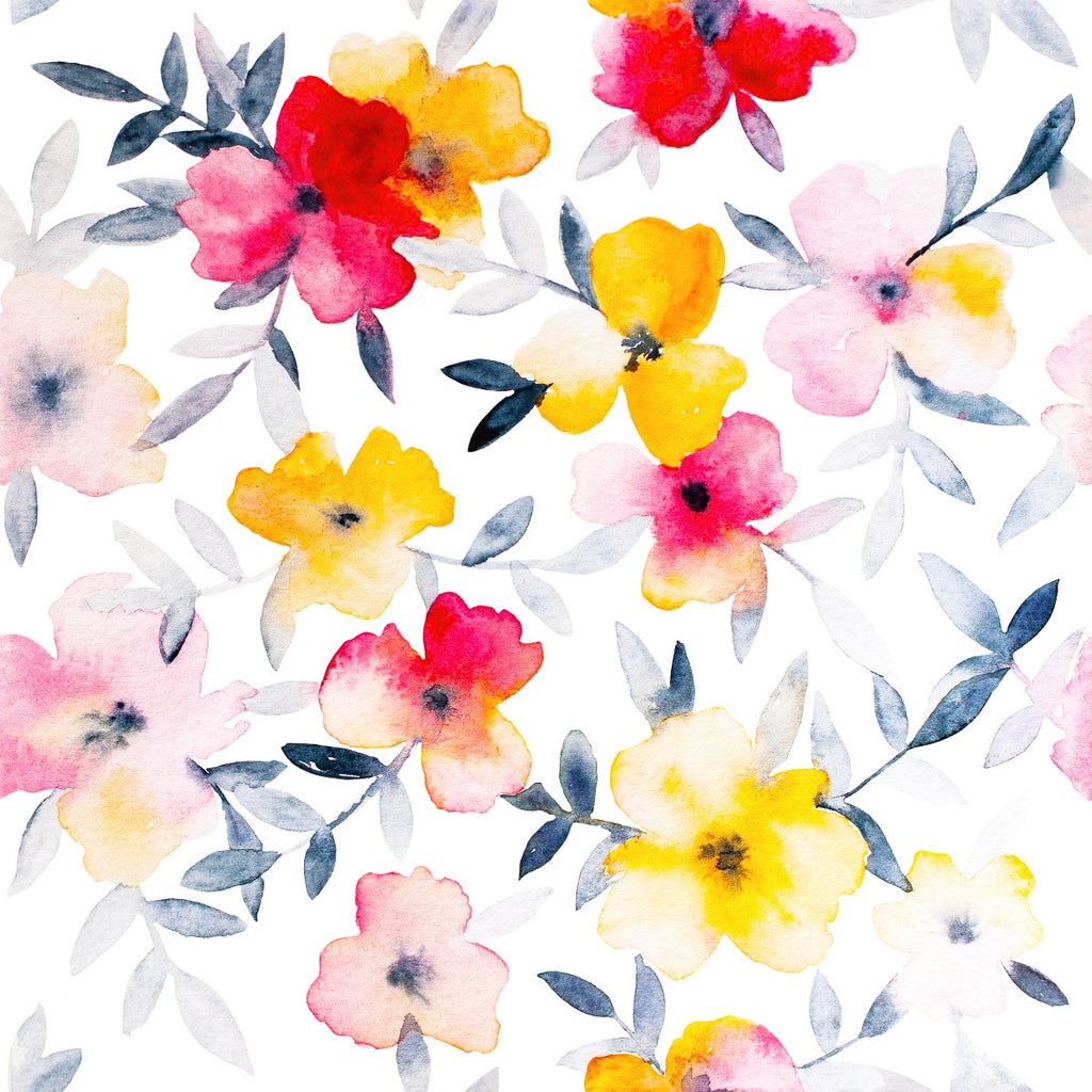 Summer Flowers Wallpaper uniQstiQ Murals