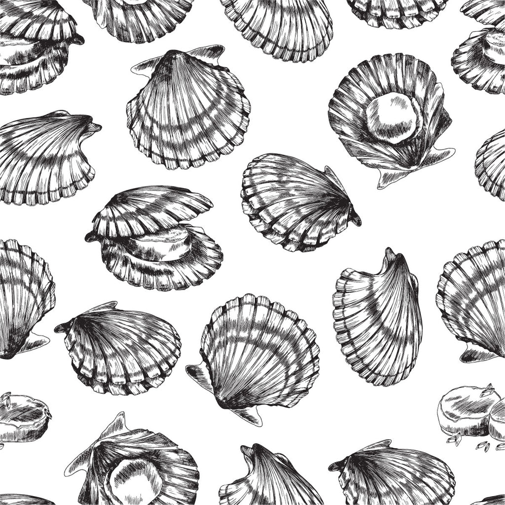 Shell Design Wallpaper uniQstiQ Vintage